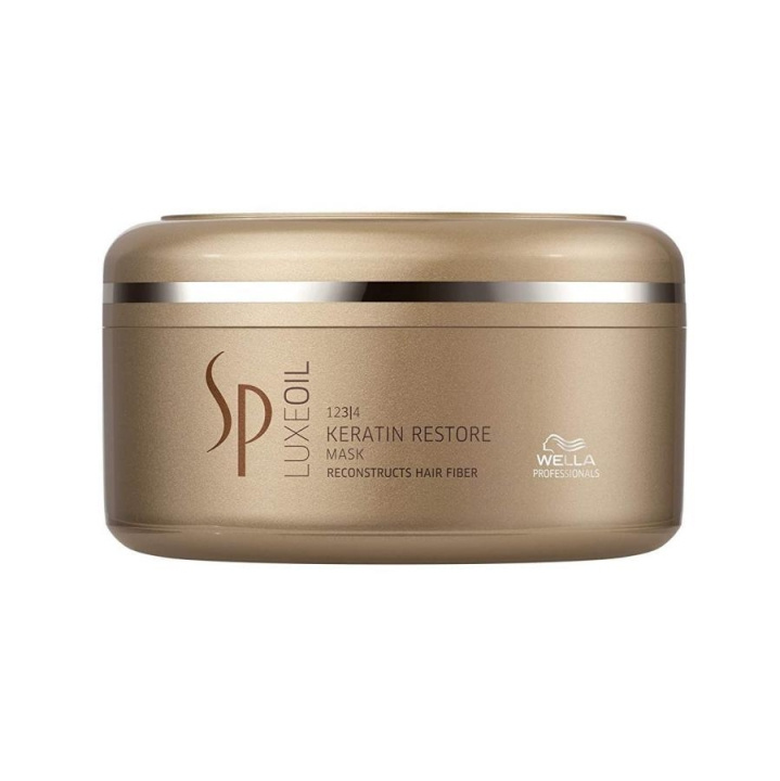 Wella SP LuxeOil Keratin Restore Mask 150ml i gruppen SKÖNHET & HÄLSA / Hår & Styling / Hårvårdsprodukter / Hårinpackning hos TP E-commerce Nordic AB (C22865)