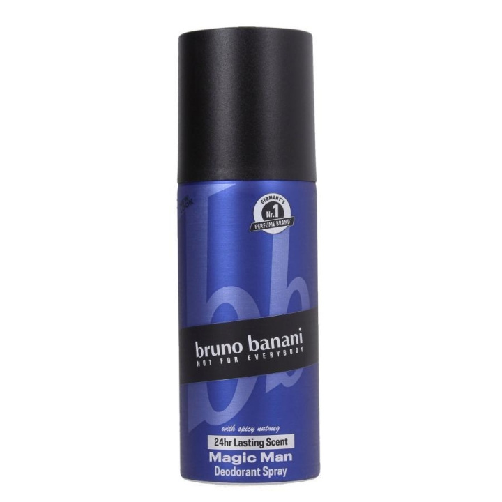 Bruno Banani Magic Man Deodorant Spray 150ml i gruppen SKÖNHET & HÄLSA / Doft & Parfym / Deodorant / Deo för honom hos TP E-commerce Nordic AB (C22944)