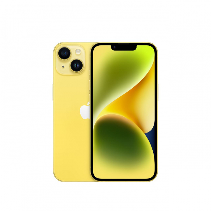 Apple iPhone 14 5G 128GB Yellow i gruppen SMARTPHONE & SURFPLATTOR / Mobiltelefoner & smartphones hos TP E-commerce Nordic AB (C23078)