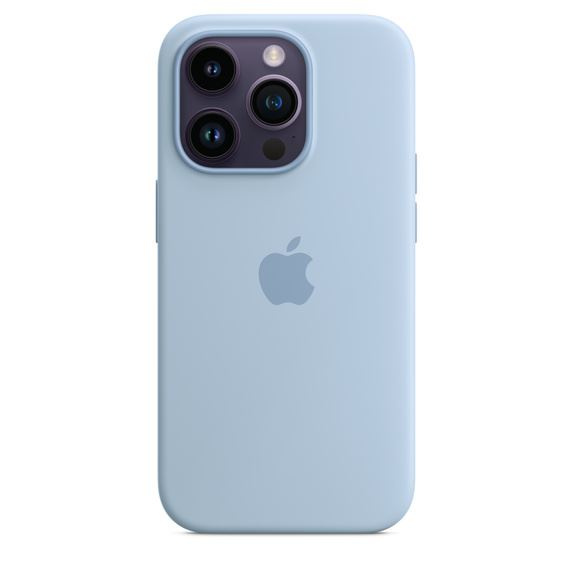 Apple Iphone 14 Pro Silicone Case With Magsafe - Sky i gruppen SMARTPHONE & SURFPLATTOR / Mobilskydd / Apple / iPhone 14 hos TP E-commerce Nordic AB (C23095)