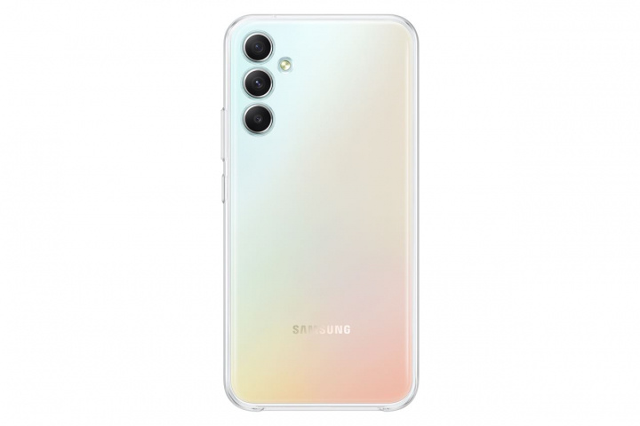 Samsung Clear Case Transparent Galaxy A34 i gruppen SMARTPHONE & SURFPLATTOR / Mobilskydd / Samsung hos TP E-commerce Nordic AB (C23141)