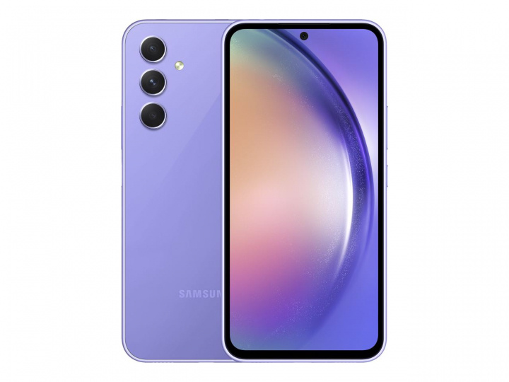 Samsung Galaxy A54 5G 128GB Light Violet i gruppen SMARTPHONE & SURFPLATTOR / Mobiltelefoner & smartphones hos TP E-commerce Nordic AB (C23167)