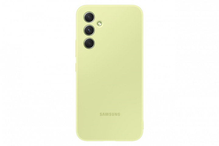 Samsung Silicone Case Lime Galaxy A54 i gruppen SMARTPHONE & SURFPLATTOR / Mobilskydd / Samsung hos TP E-commerce Nordic AB (C23188)