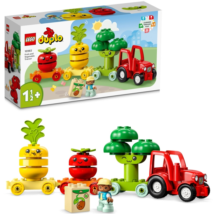 LEGO DUPLO - Frukt Och Grönsakstraktor 10982 i gruppen LEKSAKER, BARN- & BABYPRODUKTER / Leksaker / Byggleksaker / Lego hos TP E-commerce Nordic AB (C23224)