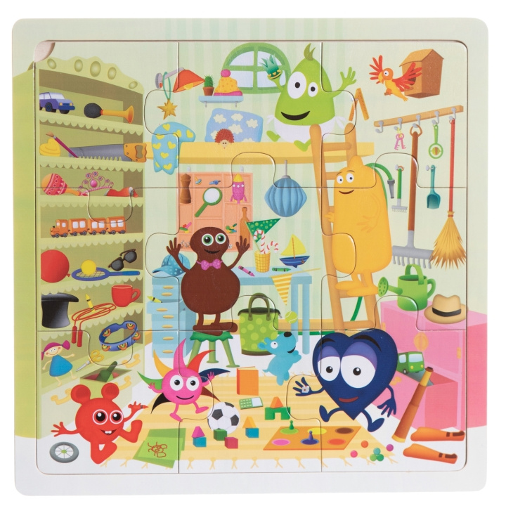 Teddykompaniet I Babblarnas prylbod 9 bitar i gruppen LEKSAKER, BARN- & BABYPRODUKTER / Leksaker / Barnpussel hos TP E-commerce Nordic AB (C23230)