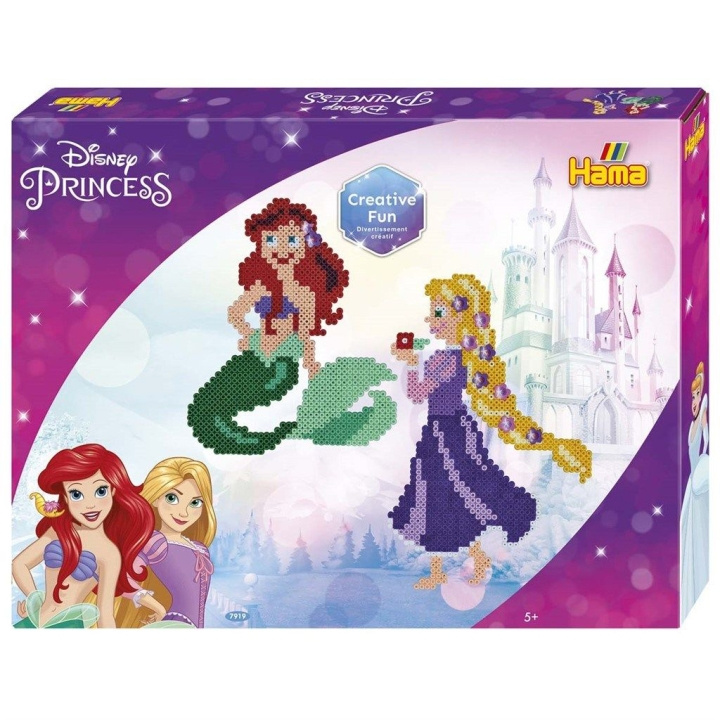 Hama Midi Gift Box Disney Princess 4000 pcs i gruppen SPORT, FRITID & HOBBY / Hobby / Pärlor / Pärlplattor & Pärlor hos TP E-commerce Nordic AB (C23282)