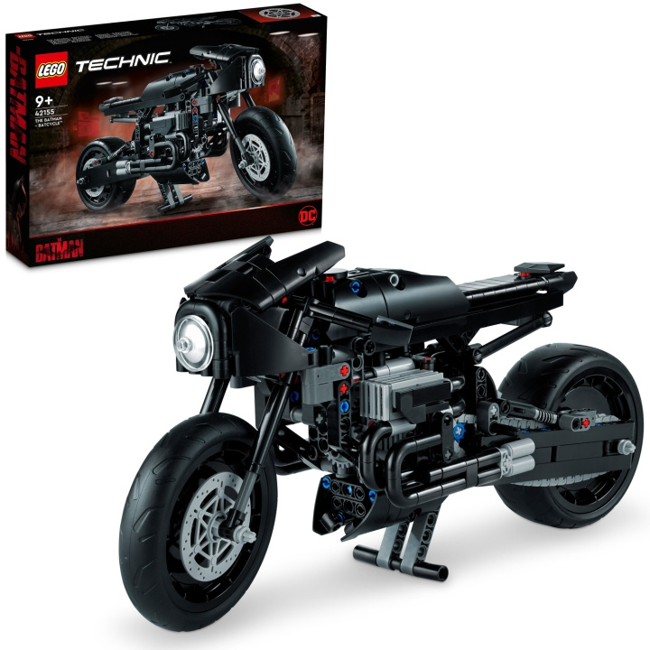 LEGO Technic - Batman Batcycle 42155 i gruppen LEKSAKER, BARN- & BABYPRODUKTER / Leksaker / Byggleksaker / Lego hos TP E-commerce Nordic AB (C23295)