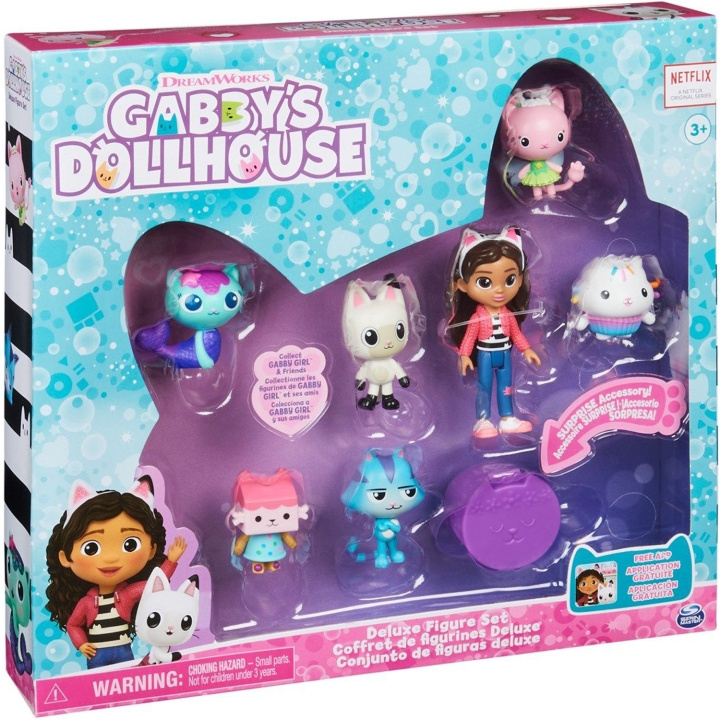 Gabbys Dollhouse Gabby\'s Dollhouse Deluxe Figure Set i gruppen LEKSAKER, BARN- & BABYPRODUKTER / Leksaker / Leksaker hos TP E-commerce Nordic AB (C23372)