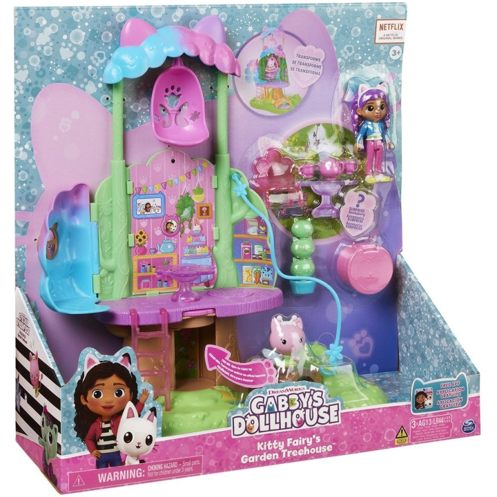 Gabbys Dollhouse Kitty Fairy\'s Garden Treehouse i gruppen LEKSAKER, BARN- & BABYPRODUKTER / Leksaker / Lekset hos TP E-commerce Nordic AB (C23373)