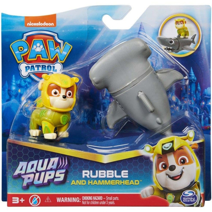 Paw Patrol Paw Patrol Aqua Hero Pups Rubble i gruppen LEKSAKER, BARN- & BABYPRODUKTER / Leksaker / Övriga leksaker hos TP E-commerce Nordic AB (C23380)