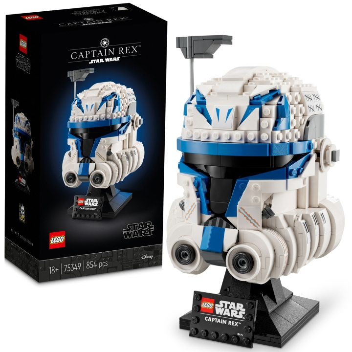 LEGO Star Wars - Captain Rex Helmet V29 75349 i gruppen LEKSAKER, BARN- & BABYPRODUKTER / Leksaker / Byggleksaker / Lego hos TP E-commerce Nordic AB (C23408)