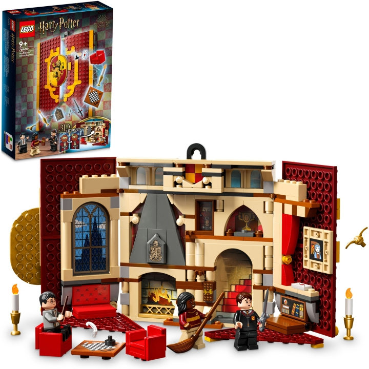 LEGO Gryffindor - Elevhemsbanderoll 76409 i gruppen LEKSAKER, BARN- & BABYPRODUKTER / Leksaker / Byggleksaker / Lego hos TP E-commerce Nordic AB (C23410)