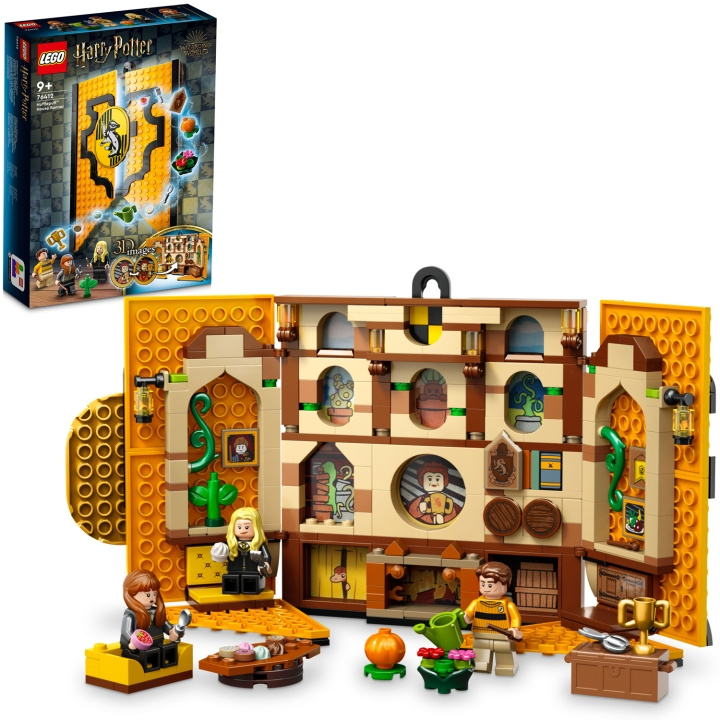 LEGO Hufflepuff Elevhemsbanderoll 76412 i gruppen LEKSAKER, BARN- & BABYPRODUKTER / Leksaker / Byggleksaker / Lego hos TP E-commerce Nordic AB (C23413)