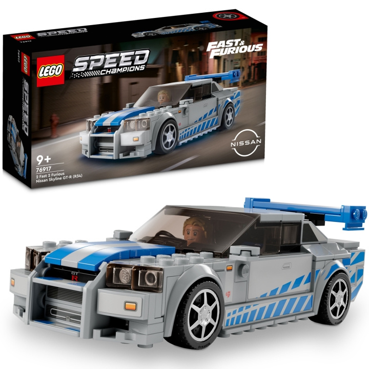 LEGO Nissan Skyline GT-R (R34) 76917 i gruppen LEKSAKER, BARN- & BABYPRODUKTER / Leksaker / Byggleksaker / Lego hos TP E-commerce Nordic AB (C23419)