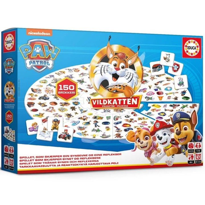 Mattel Games Vildkatten Paw Patrol i gruppen LEKSAKER, BARN- & BABYPRODUKTER / Leksaker / Sällskapsspel / Barnspel hos TP E-commerce Nordic AB (C23421)