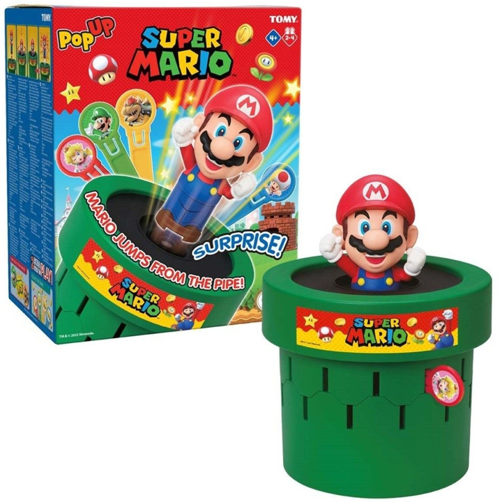 Games Pop Up Mario i gruppen LEKSAKER, BARN- & BABYPRODUKTER / Spel / Sällskapsspel hos TP E-commerce Nordic AB (C23422)