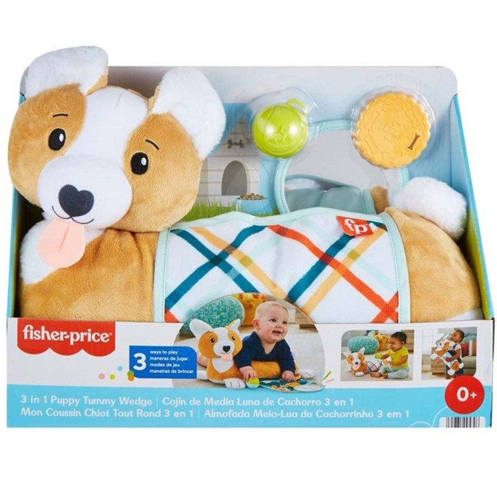 Fisher Price 3-in-1 Puppy Tummy Wedge i gruppen LEKSAKER, BARN- & BABYPRODUKTER / Babyleksaker / Aktivitetsleksaker hos TP E-commerce Nordic AB (C23427)