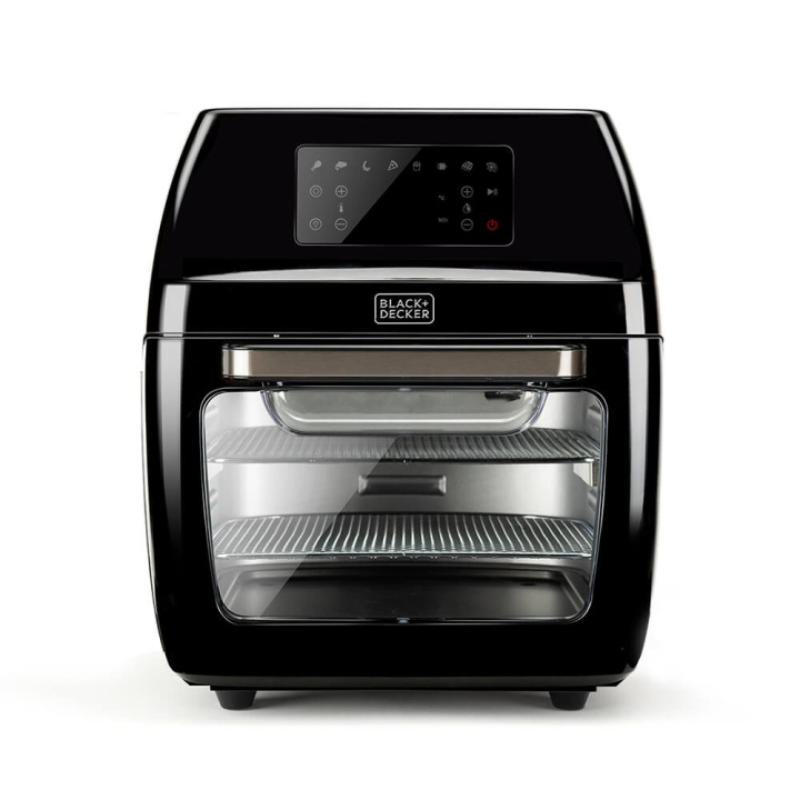 BLACK+DECKER Air Fryer Oven 1700W 12L i gruppen HEM, HUSHÅLL & TRÄDGÅRD / Hushållsmaskiner / Airfryers & fritöser hos TP E-commerce Nordic AB (C23518)
