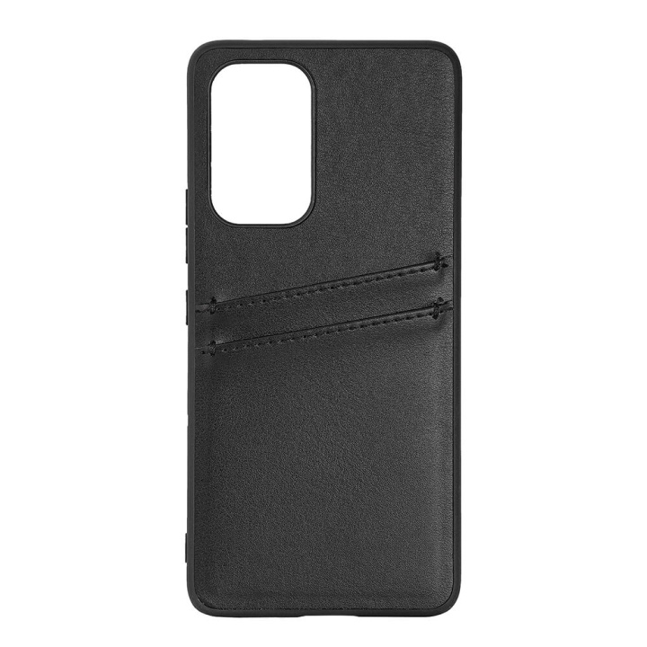 Buffalo Mobilskal PU Svart - Samsung Galaxy A53 5G i gruppen SMARTPHONE & SURFPLATTOR / Mobilskydd / Samsung hos TP E-commerce Nordic AB (C23544)