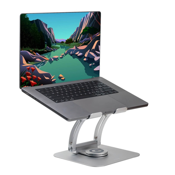 Desire2 Laptop Stand Supreme Dual Pivot Plus Silver i gruppen DATORER & KRINGUTRUSTNING / Bärbara datorer & tillbehör / Laptopställ hos TP E-commerce Nordic AB (C23570)
