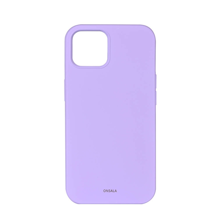 ONSALA Mobilskal Silikon Purple - iPhone 13 /14 i gruppen SMARTPHONE & SURFPLATTOR / Mobilskydd / Apple / iPhone 14 hos TP E-commerce Nordic AB (C23594)