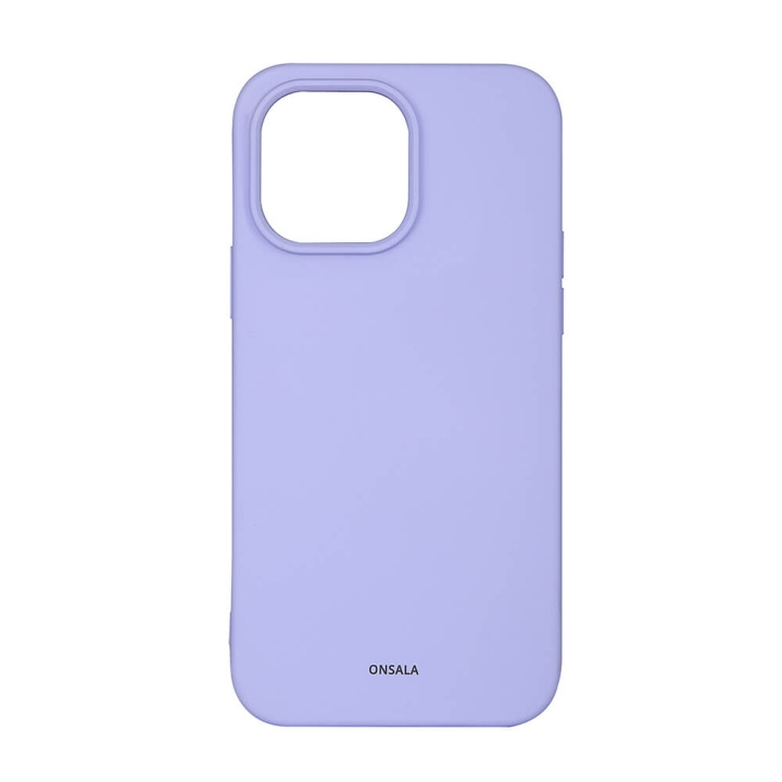 ONSALA Mobilskal Silikon Purple - iPhone 14 Pro Max i gruppen SMARTPHONE & SURFPLATTOR / Mobilskydd / Apple / iPhone 14 hos TP E-commerce Nordic AB (C23597)