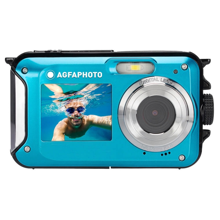 Agfa Digitalkamera WP8000 CMOS WP 24MP Blå Full HD i gruppen HEMELEKTRONIK / Foto & Video / Kameror hos TP E-commerce Nordic AB (C23608)