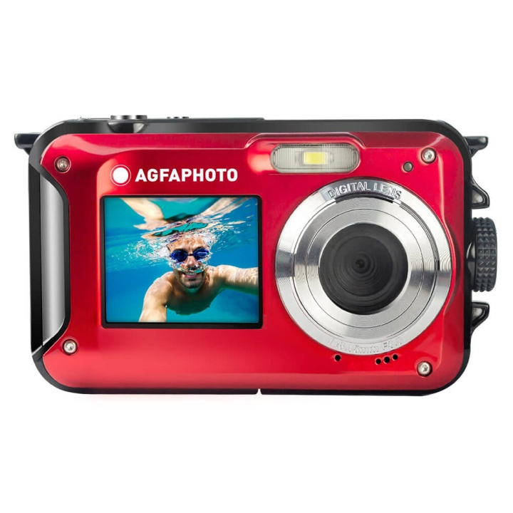 Agfa Digitalkamera WP8000 CMOS WP 24MP Röd Full HD i gruppen HEMELEKTRONIK / Foto & Video / Kameror hos TP E-commerce Nordic AB (C23609)