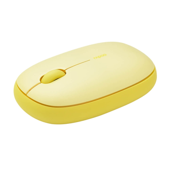 Rapoo Mouse M660 Silent Wireless Multi-Mode Yellow i gruppen DATORER & KRINGUTRUSTNING / Möss & Tangentbord / Möss / Trådlösa hos TP E-commerce Nordic AB (C23631)