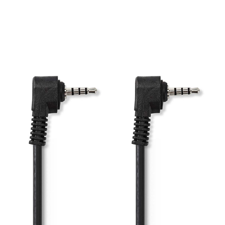 Nedis Audio Video-kabel | 3.5 mm Hane | 3.5 mm Hane | Nickelplaterad | 1.00 m | Rund | PVC | Svart i gruppen HEMELEKTRONIK / Foto & Video / Fotoutrustning / Kablar hos TP E-commerce Nordic AB (C23793)