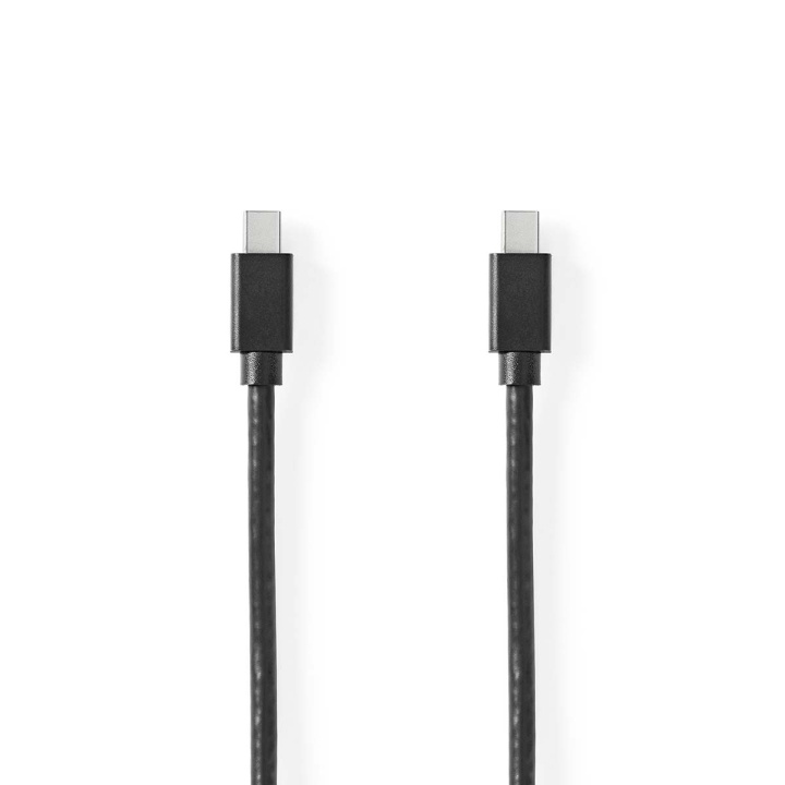 Nedis Mini Displayport-kabel | DisplayPort 1.4 | Mini DisplayPort Hane | Mini DisplayPort Hane | 48 Gbps | Nickelplaterad | 2.00 m | Rund | PVC | Svart | Plastpåse i gruppen DATORER & KRINGUTRUSTNING / Datorkablar / DisplayPort / Kablar hos TP E-commerce Nordic AB (C23846)