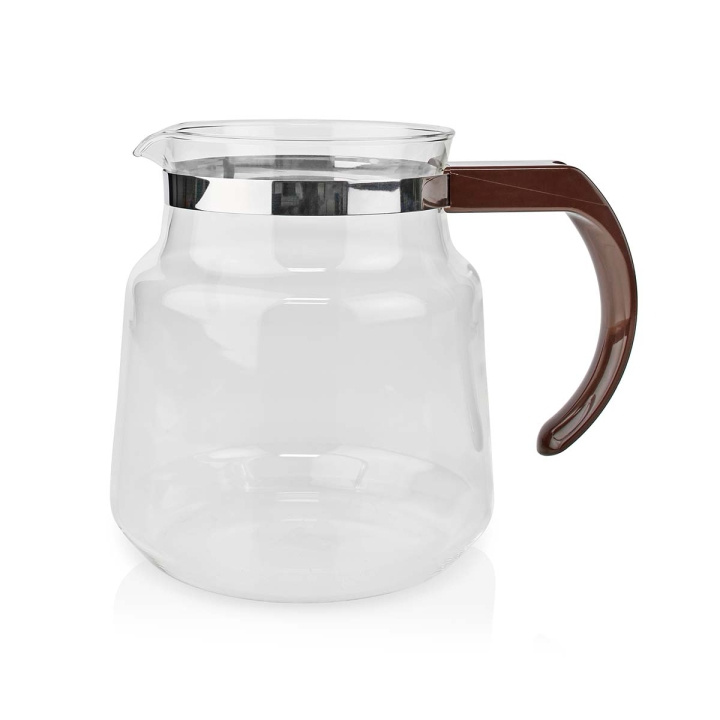 Nedis Glass kaffekannan | Kompatibel med: Moccamaster K / KB/ 1 0PL / Excellent 10S | 1.2 l | Brun i gruppen HEM, HUSHÅLL & TRÄDGÅRD / Hushållsmaskiner / Kaffemaskiner & Tillbehör / Filter & Tillbehör hos TP E-commerce Nordic AB (C23921)