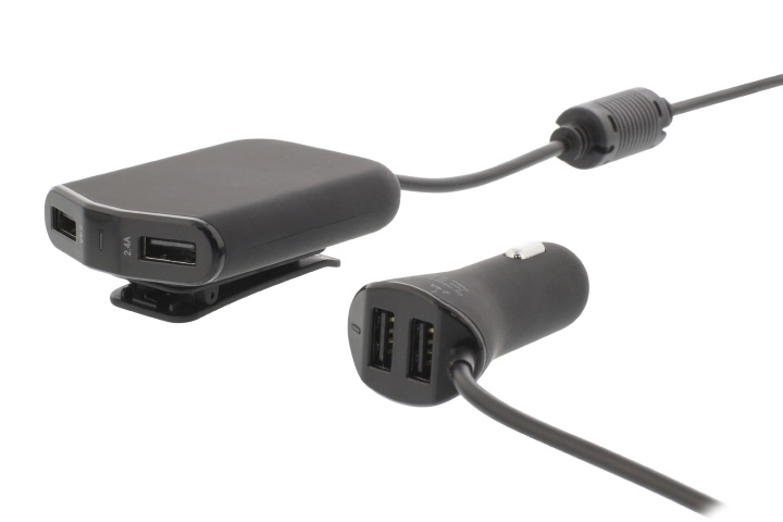 Sweex Billaddare 4-Utgångar 9.6 A USB Svart i gruppen SMARTPHONE & SURFPLATTOR / Laddare & Kablar / Billaddare / Billaddare USB hos TP E-commerce Nordic AB (C23923)