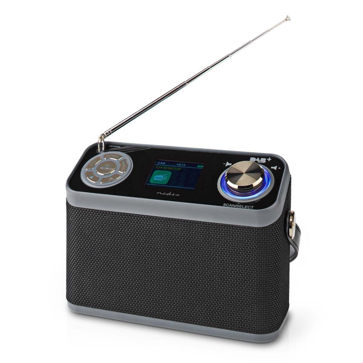 Nedis DAB+ Radio | Bordsdesign | DAB+ / FM | 2.4 