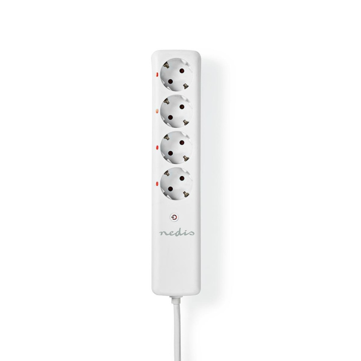 Nedis RF Plug | 433 MHz | 3680 W | Jordad kontakt / Typ F (CEE 7/7) | Vit i gruppen HEM, HUSHÅLL & TRÄDGÅRD / El & Belysning / Grenuttag hos TP E-commerce Nordic AB (C24113)