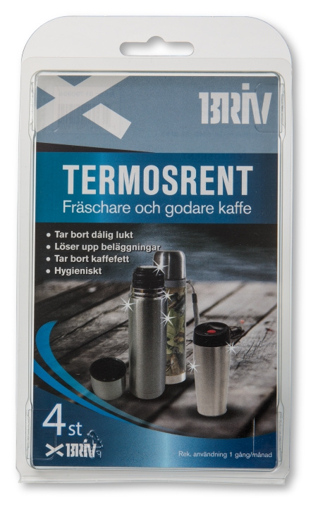 Briv Termosrent 4-pack i gruppen SPORT, FRITID & HOBBY / Friluftsliv / Termosar & Vattenflaskor hos TP E-commerce Nordic AB (C24440)