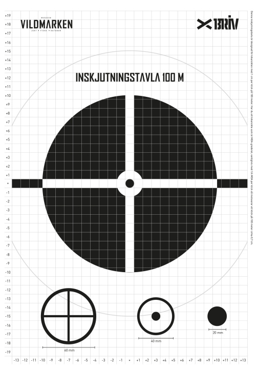 Måltavla A3 Inskjutning, 5-pack i gruppen SPORT, FRITID & HOBBY / Friluftsliv / Friluftsprylar hos TP E-commerce Nordic AB (C24494)