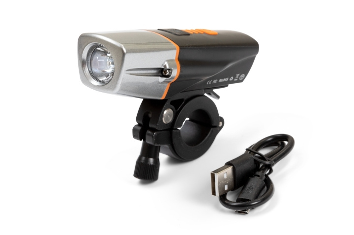 Cykelstrålkastare Commuter 400 USB 5050-diod i gruppen SPORT, FRITID & HOBBY / Sportutrustning / Cykeltillbehör / Cykellampor hos TP E-commerce Nordic AB (C24676)