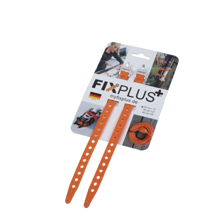 Spännband FixPlus 2-pack 23 cm Orange i gruppen SPORT, FRITID & HOBBY / Friluftsliv / Friluftsprylar hos TP E-commerce Nordic AB (C24707)