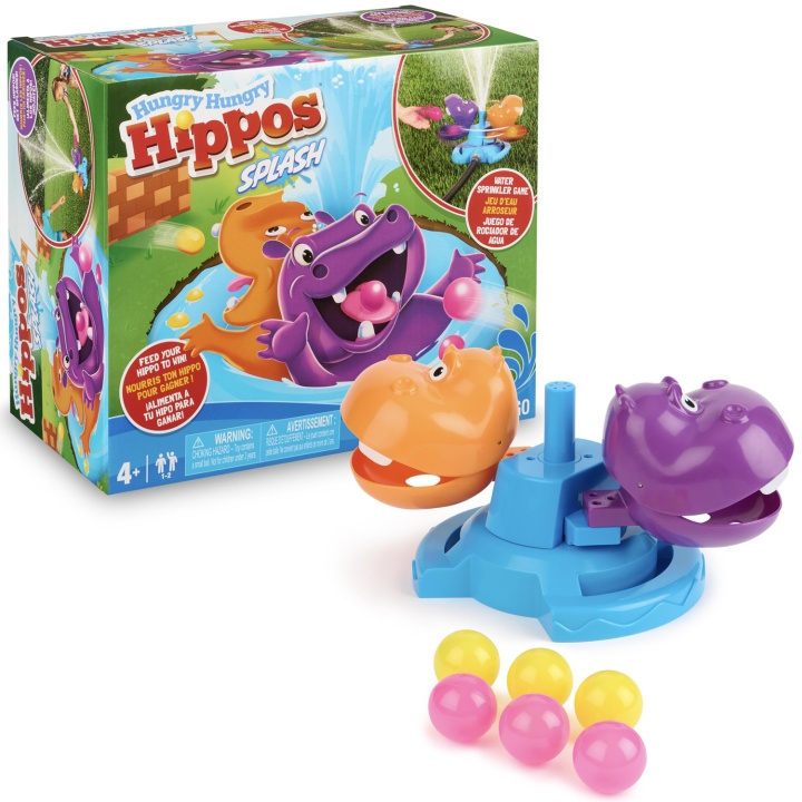 AMO TOYS Hungry Hippos Splash i gruppen LEKSAKER, BARN- & BABYPRODUKTER / Uteleksaker / Badleksaker & Vattenleksaker hos TP E-commerce Nordic AB (C24908)