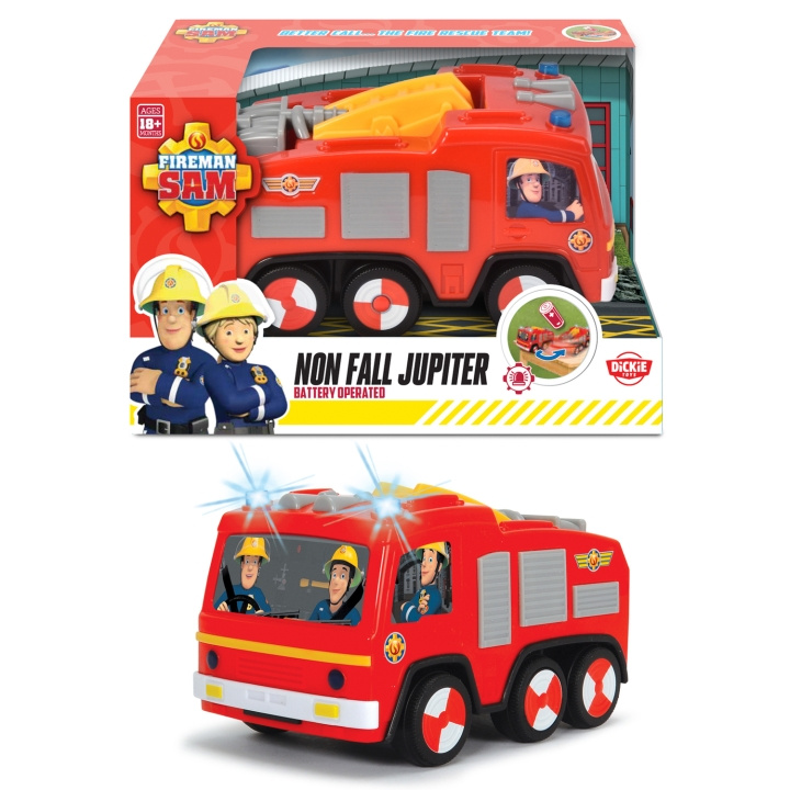 Simba Toys Brandman Sam Non Fall Jupiter Brandbil i gruppen LEKSAKER, BARN- & BABYPRODUKTER / Leksaker / Leksaksbilar & andra fordon hos TP E-commerce Nordic AB (C24929)