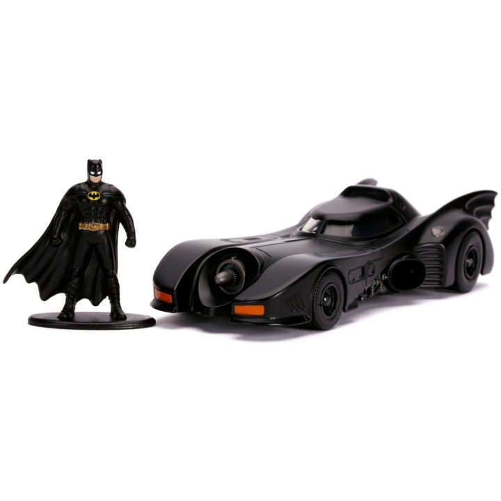 Jada Toys Batman Figur med 1989 Batmobile 1:32 i gruppen LEKSAKER, BARN- & BABYPRODUKTER / Leksaker / Leksaksbilar & andra fordon hos TP E-commerce Nordic AB (C24930)