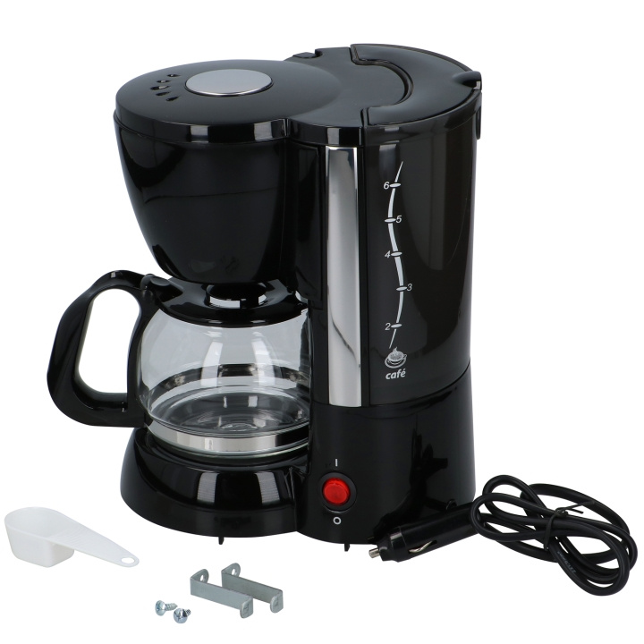 Allride Kaffebryggare 6 Koppar 170W, 12 Volt i gruppen HEM, HUSHÅLL & TRÄDGÅRD / Hushållsmaskiner / Kaffemaskiner & Tillbehör / Kaffebryggare hos TP E-commerce Nordic AB (C24960)