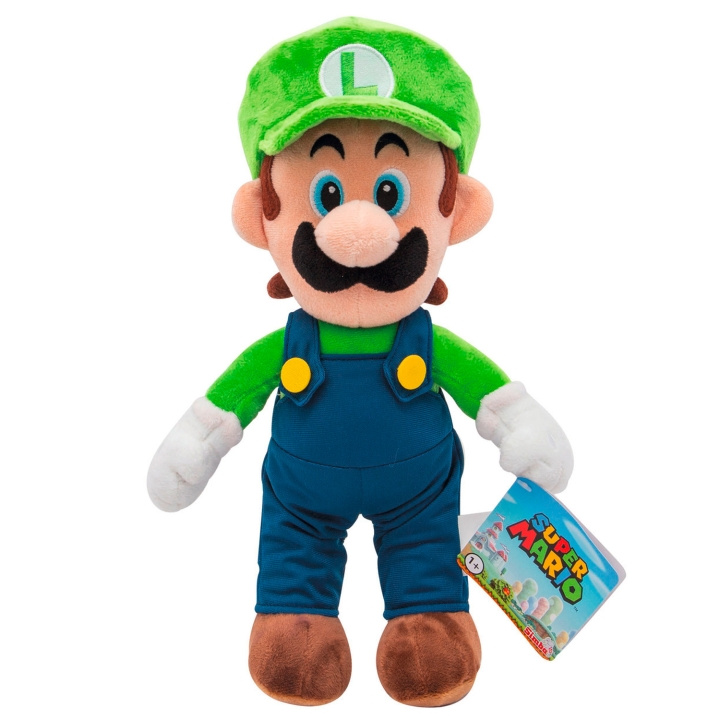 Simba Toys Super Mario, Luigi Gosedjur (30cm) i gruppen LEKSAKER, BARN- & BABYPRODUKTER / Babyleksaker / Gosedjur hos TP E-commerce Nordic AB (C24967)