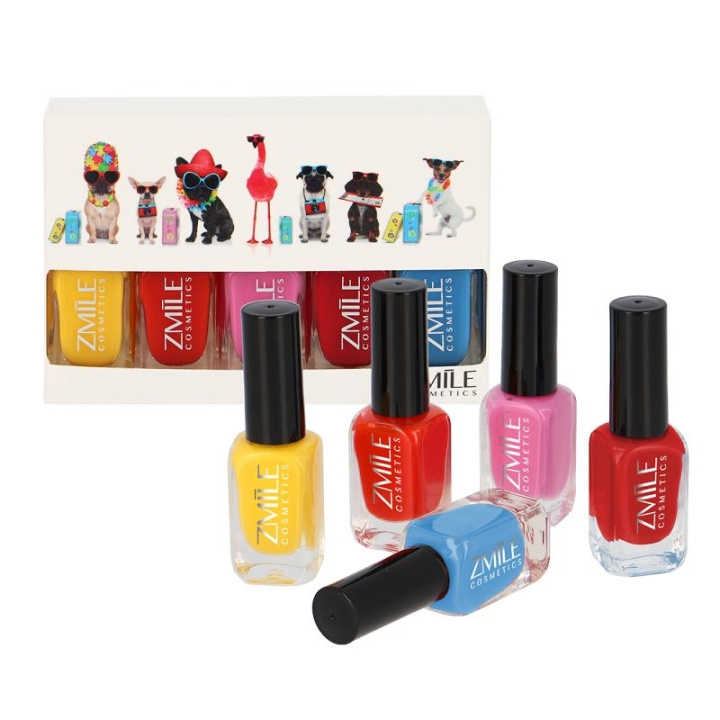 Zmile Cosmetics Gel Like Nail Polish Set Summer Vacation i gruppen SKÖNHET & HÄLSA / Manikyr/Pedikyr / Nagellack hos TP E-commerce Nordic AB (C24998)