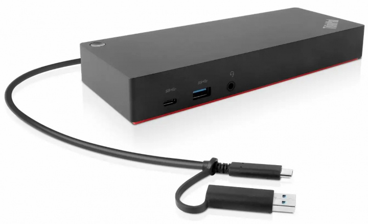 Lenovo ThinkPad Hybrid USB-C Dock i gruppen DATORER & KRINGUTRUSTNING / Bärbara datorer & tillbehör / Dockningsstation hos TP E-commerce Nordic AB (C25100)