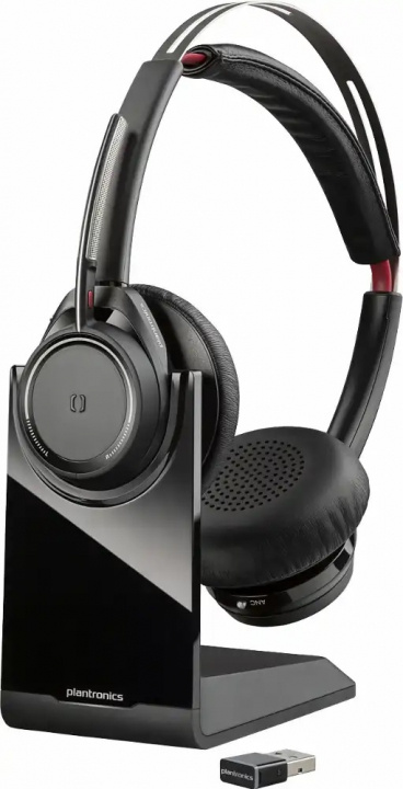 Poly Voyager Focus UC, Stereo, MS, No Stand i gruppen DATORER & KRINGUTRUSTNING / Datortillbehör / Headset hos TP E-commerce Nordic AB (C25116)