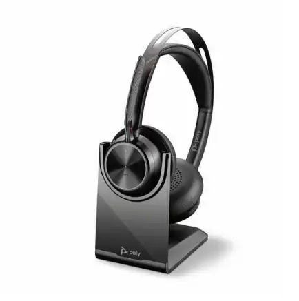 poly Voyager Focus 2 UC, Stereo, UC, W Stand i gruppen DATORER & KRINGUTRUSTNING / Datortillbehör / Headset hos TP E-commerce Nordic AB (C25119)