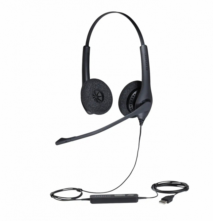 Jabra Biz 1500 Duo - USB i gruppen DATORER & KRINGUTRUSTNING / Datortillbehör / Headset hos TP E-commerce Nordic AB (C25137)