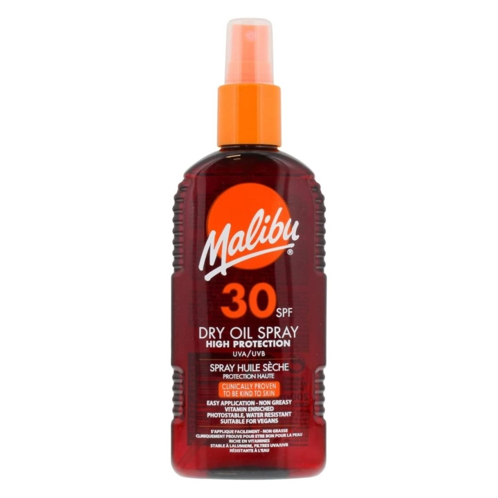 Malibu Dry Oil Spray SPF30 200ml i gruppen SKÖNHET & HÄLSA / Hudvård / Solskydd & Tanning / Solskydd hos TP E-commerce Nordic AB (C25251)